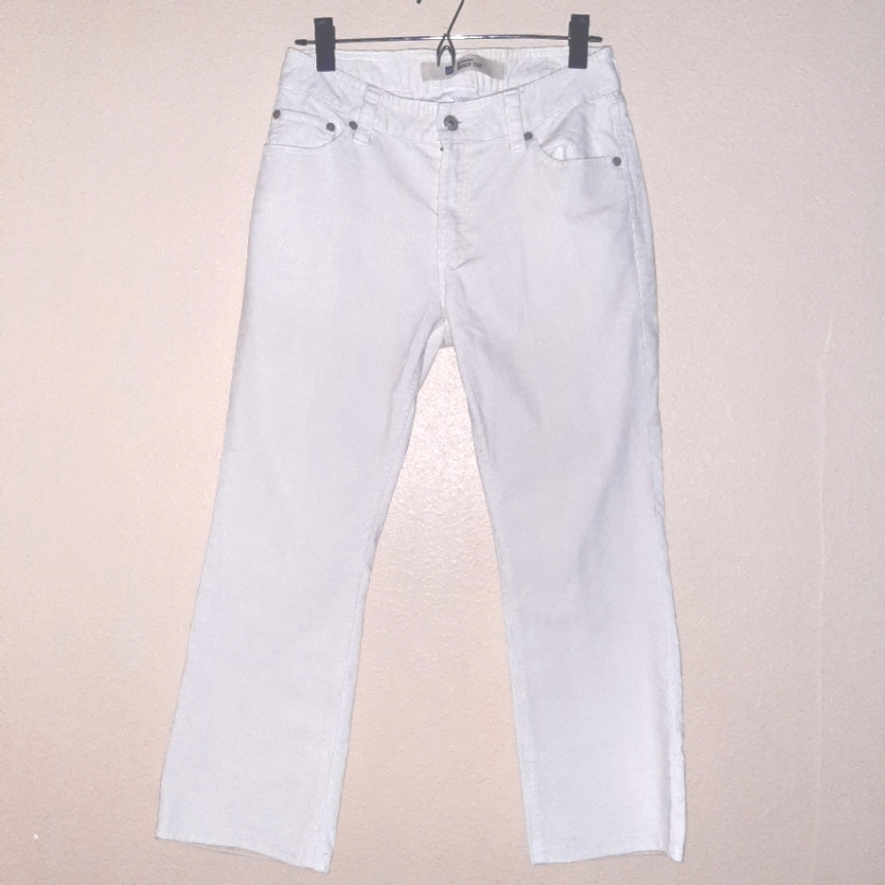 GAP the original Boot Cut Ceeam Corduroy Jean size 6A VINTAGE